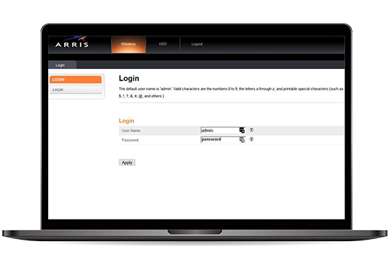 Steps for Port Forwarding Arris Router