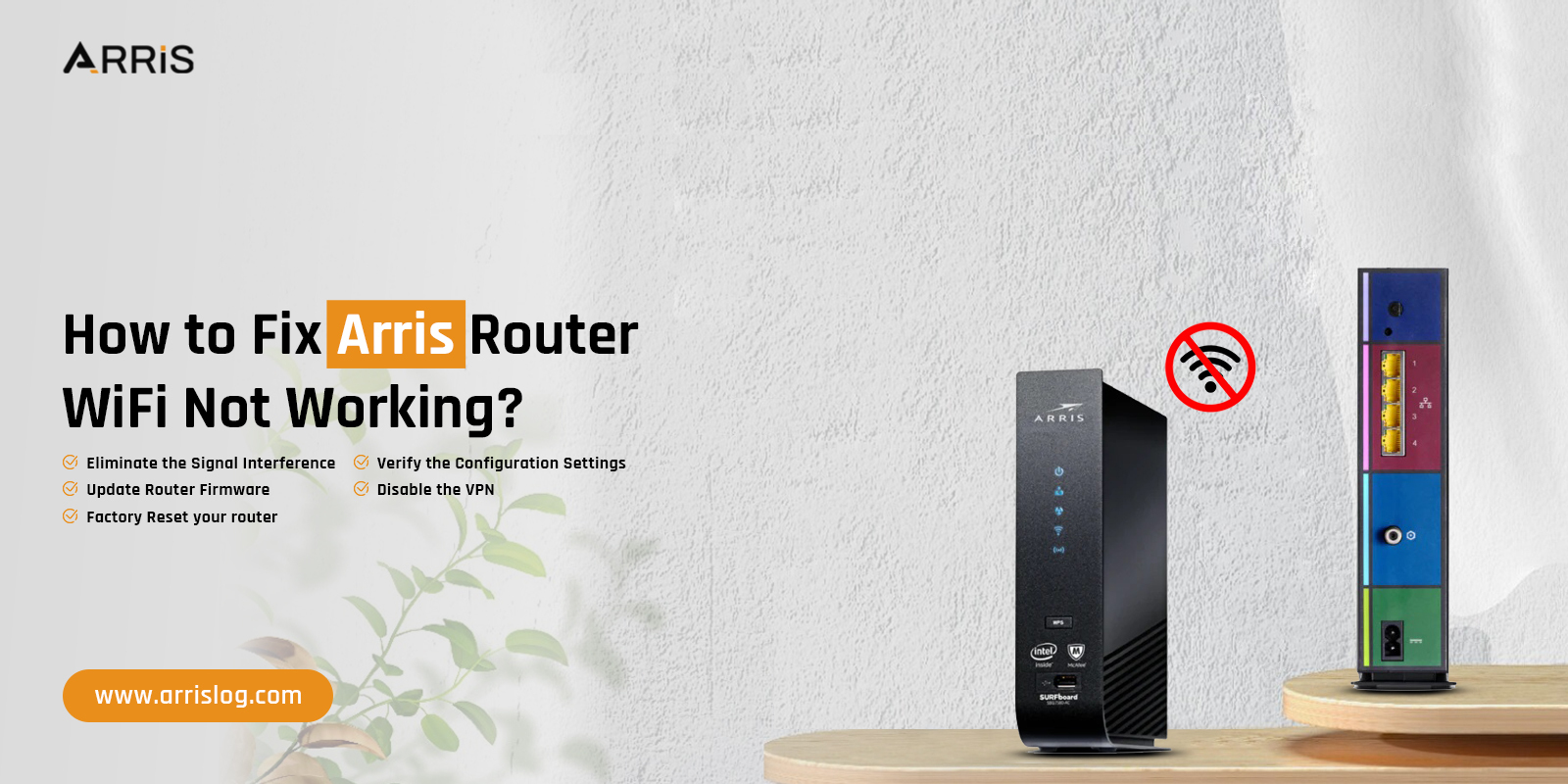 Arris Router WiFi Not Working