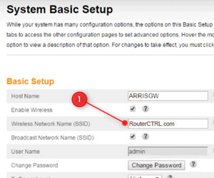 System Basic Setup